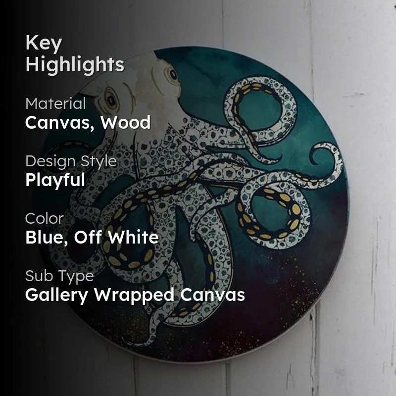 Aquatic Enigma Canvas Wall Art media 2