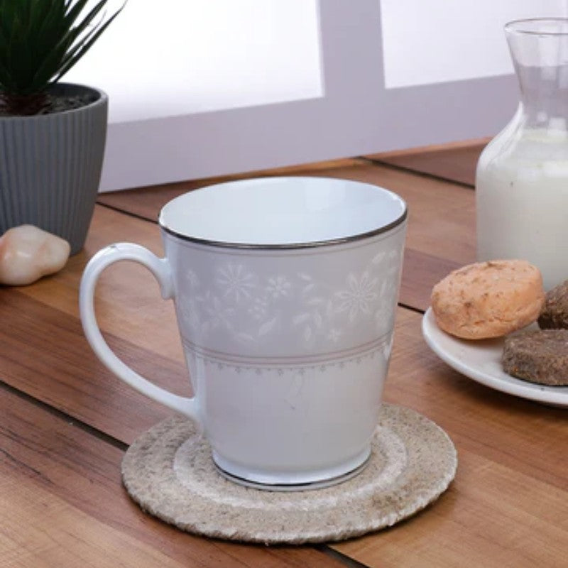 Noritake Winter Sonata Classic Porcelain Coffee Mug - 280 mL - 280 mL