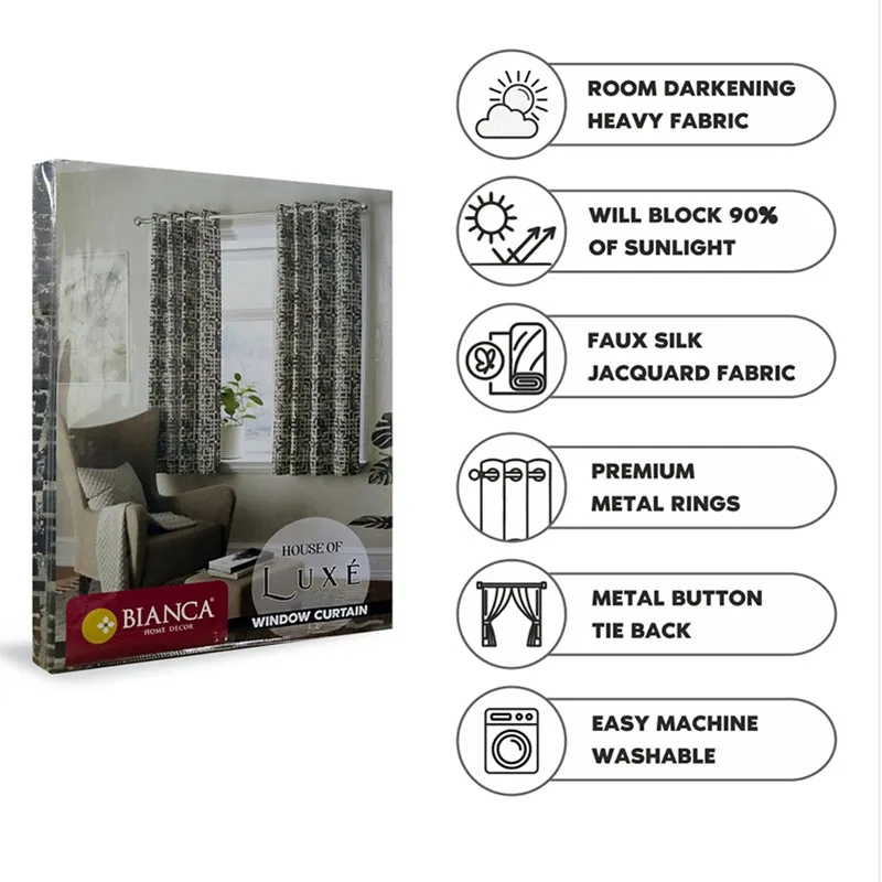 Sylvia Jacquard Blackout Curtain media 7