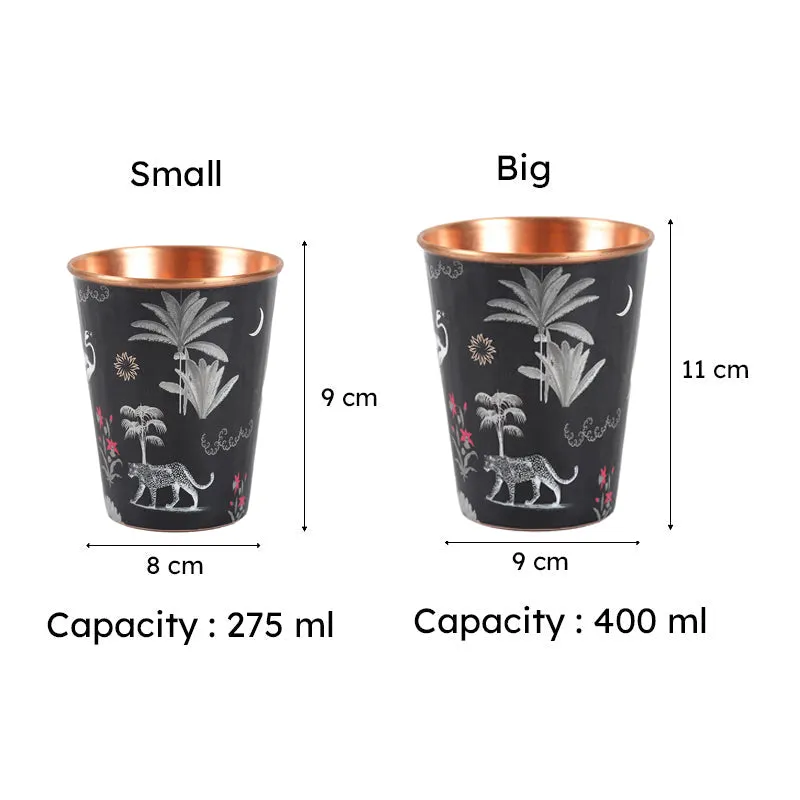 India Circus Fauna Copper Tumbler media 6