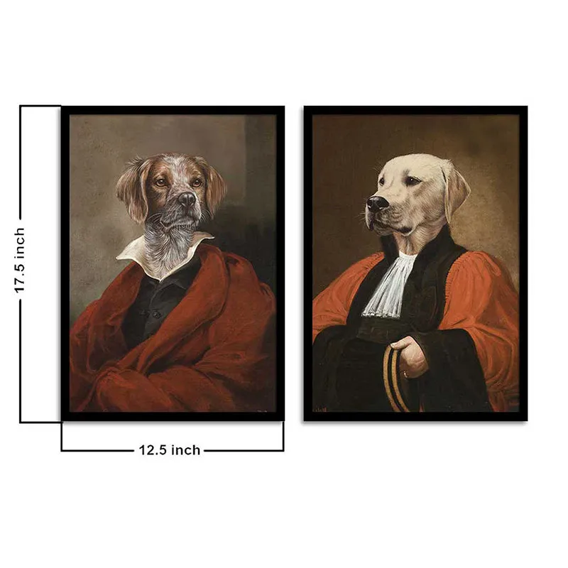 Regal Dogs Wall Art - Set Of Two media 6