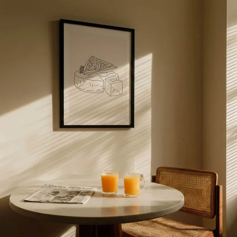 Chefs Palette Archival Canvas Wall Art - Black media 5