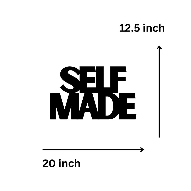Self Made Iron Wall Accent media 5