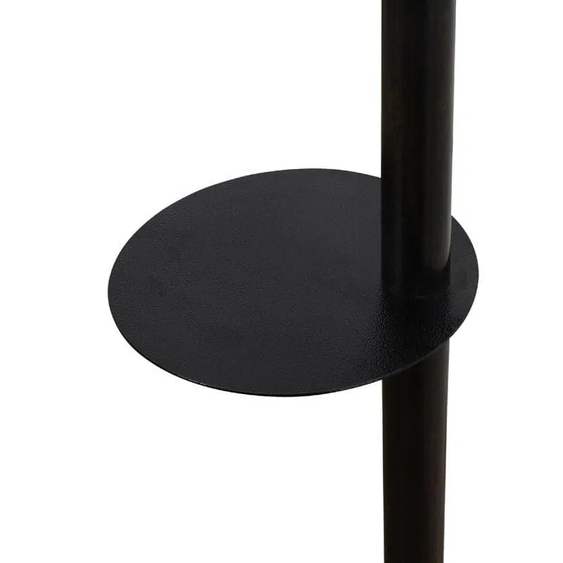 Kyomi Musa Floor Lamp With Shelf media 5