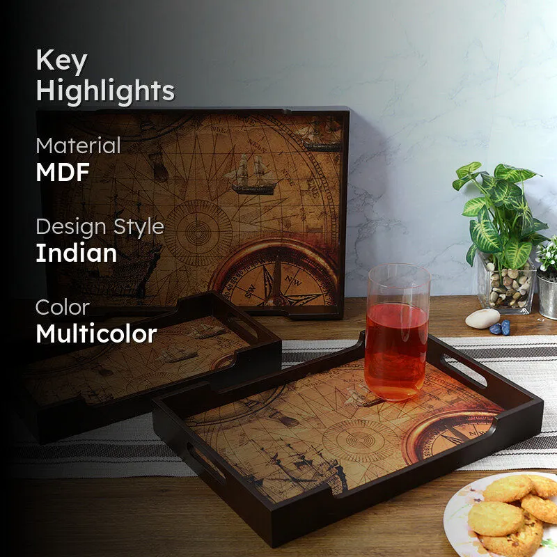 Jaali Serving Tray - Set Of Three media 2
