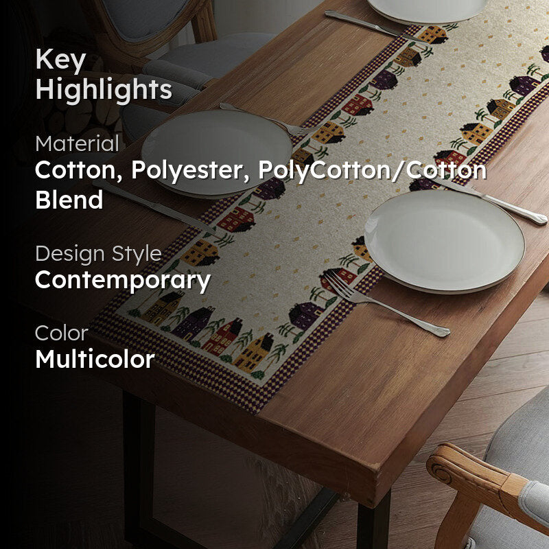 Palm Village Table Runner media 2
