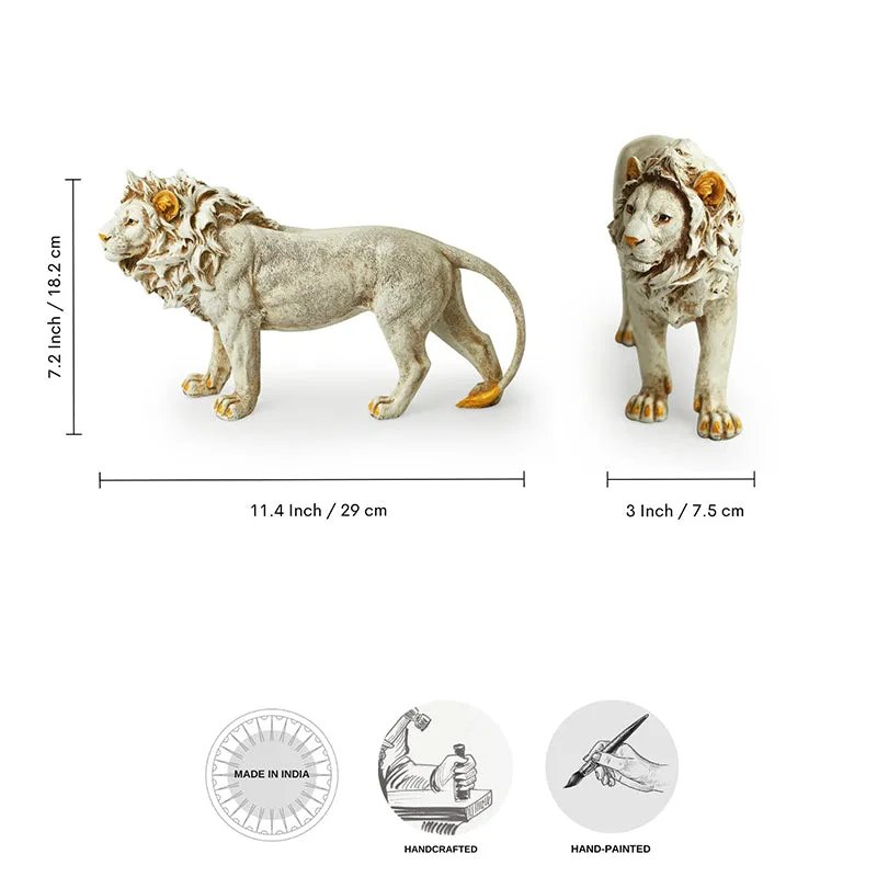 Leonine Charm Resin Showpiece media 5