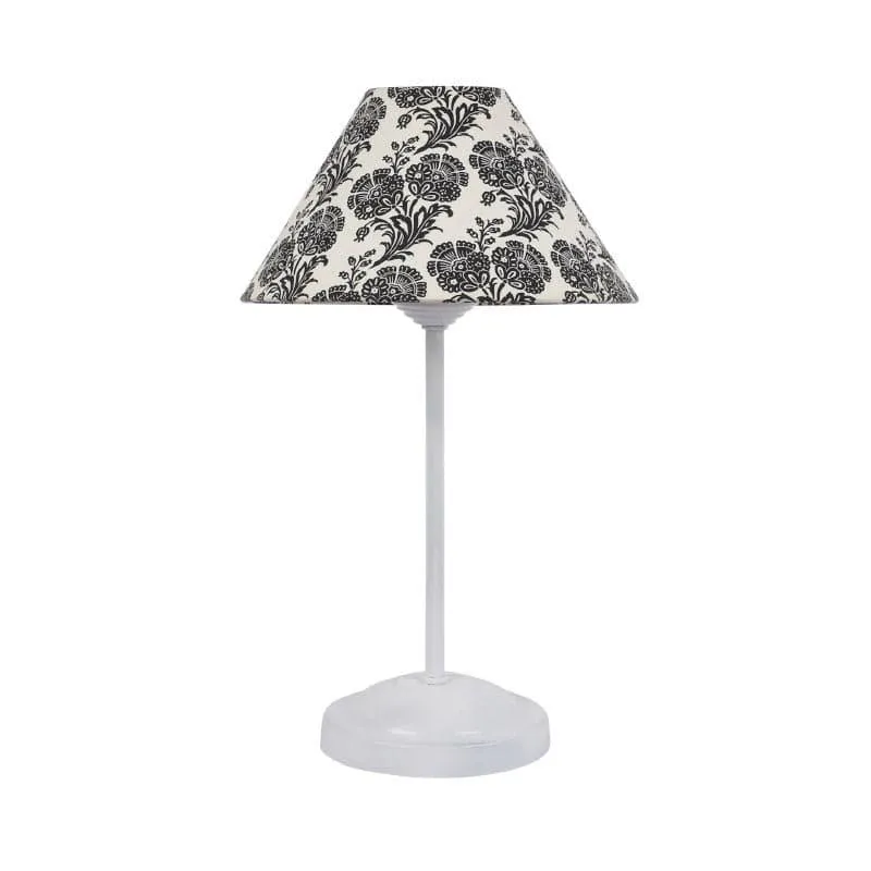 Filigree Meisaa Fabric Table Lamp - Black,White media 4