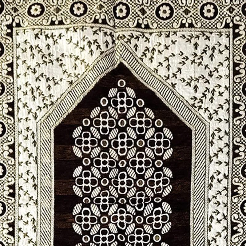 Path Perfect Cotton Runner Rug - Brown & Green media 5