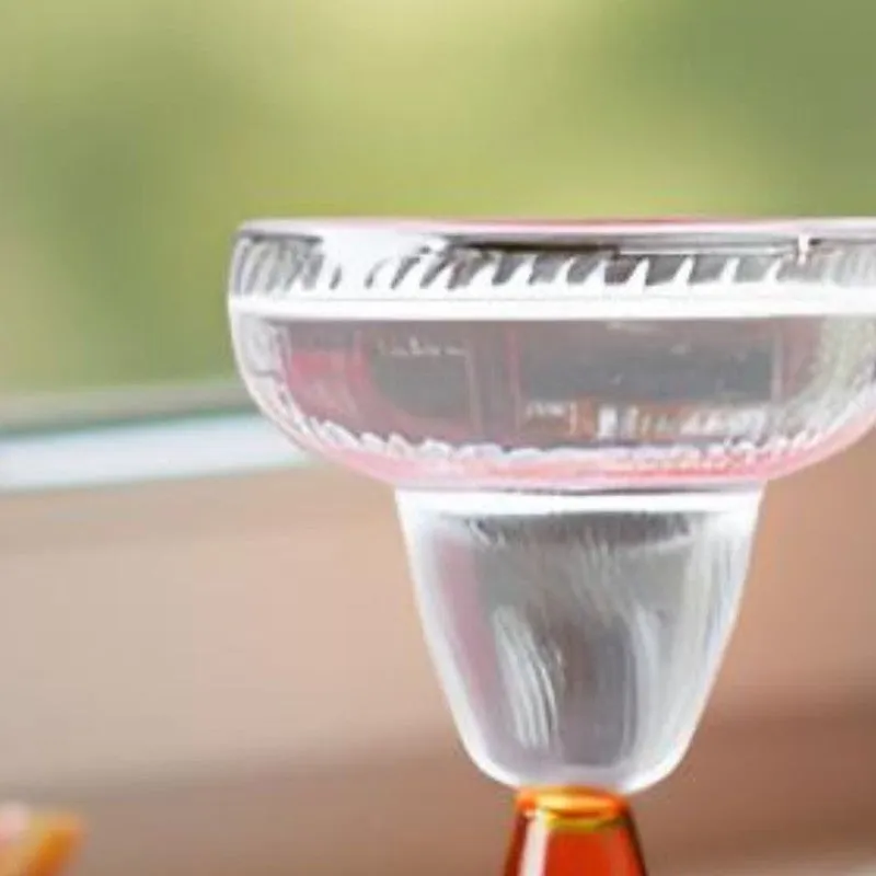 Golden Touch Goblet Cocktail Glass(240 mL) - Set Of Four media 3