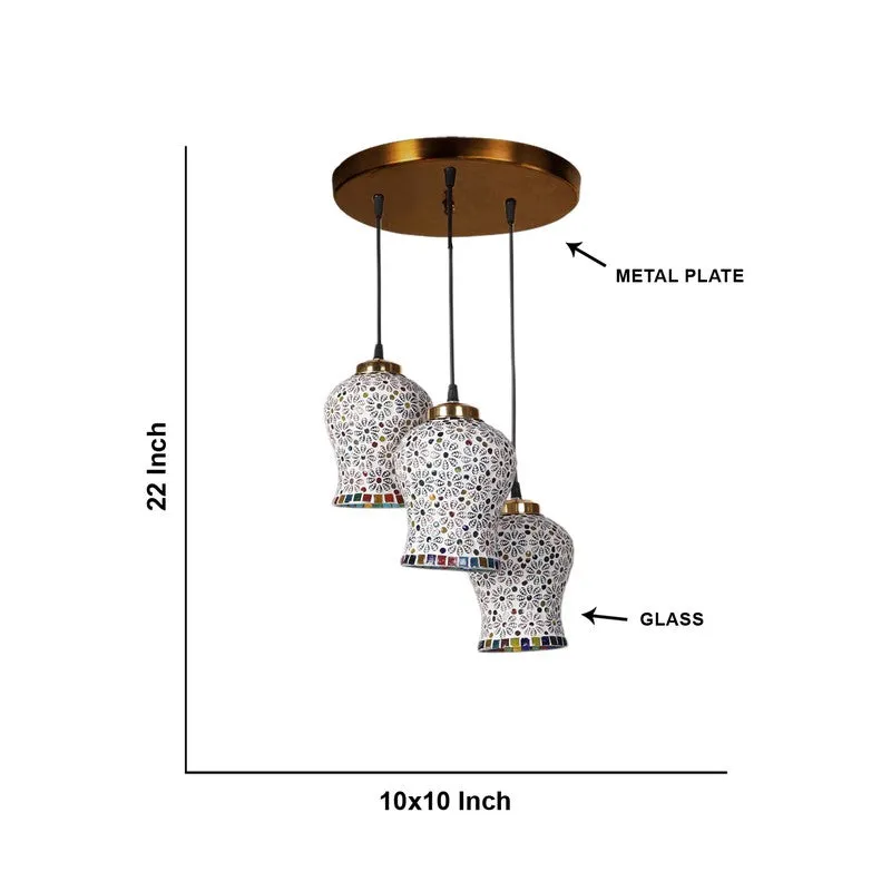Aurelia Glass Ceiling Lamp - Multicolor media 7