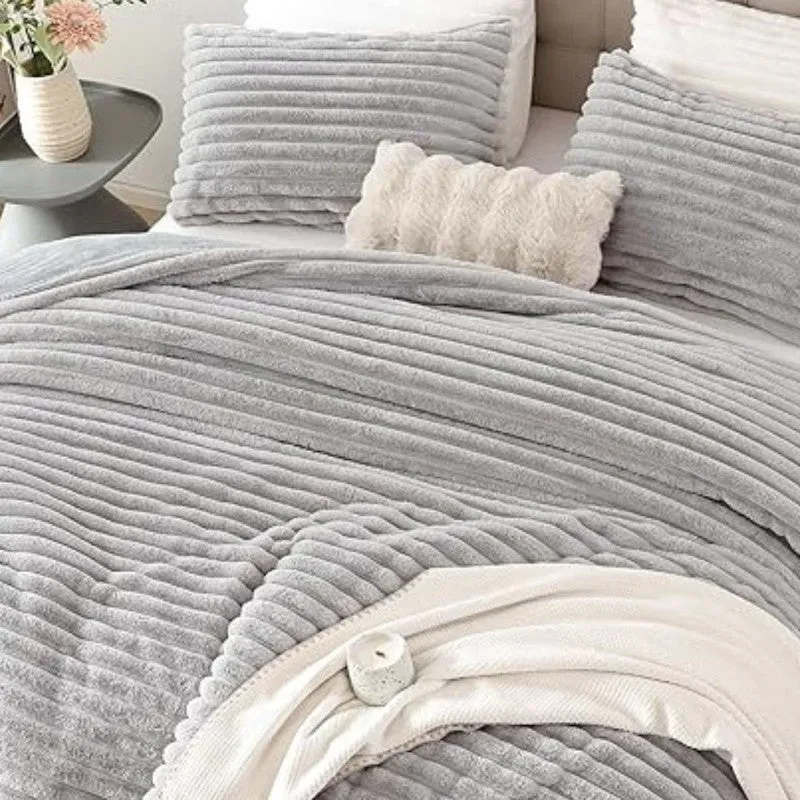 Pure Drape Comfort (Grey) Bedding Set - Four Piece Set media 4