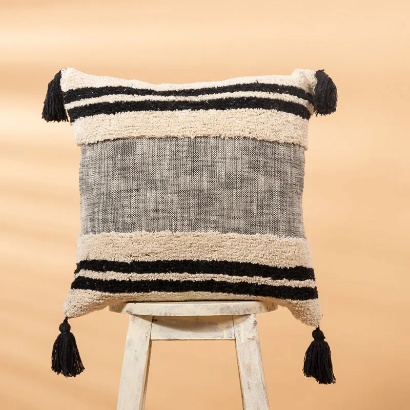 Ink Strip Tufted Cushion Cover media 1