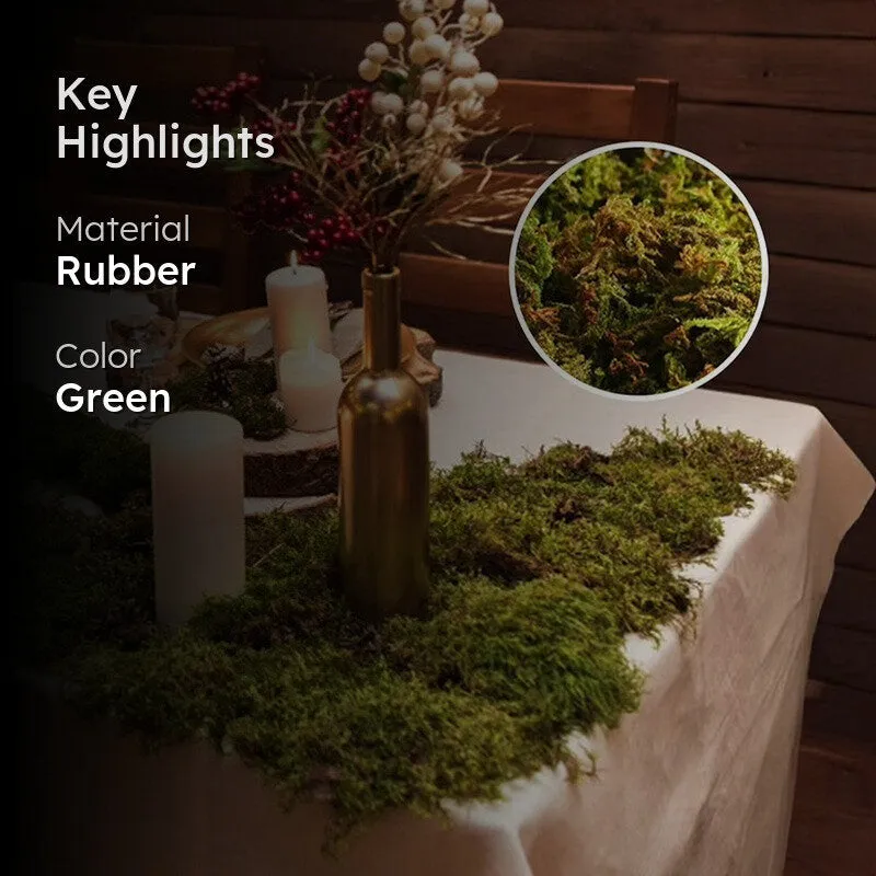 Realistic Artificial Soft Moss - Light Green media 2