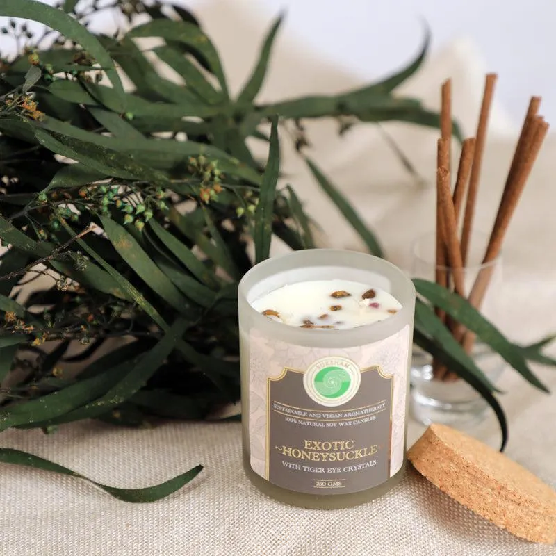 Elysium HoneySuckle Scented Candle media 5