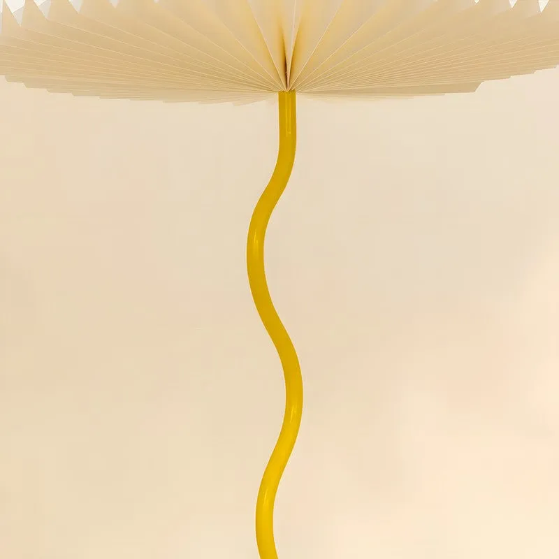 Fig Living Wavy Floor Lamp- Canary Yellow media 9