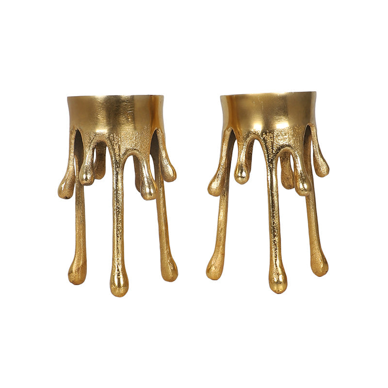 Midas Drip Candle Holder - Set Of Two media 6