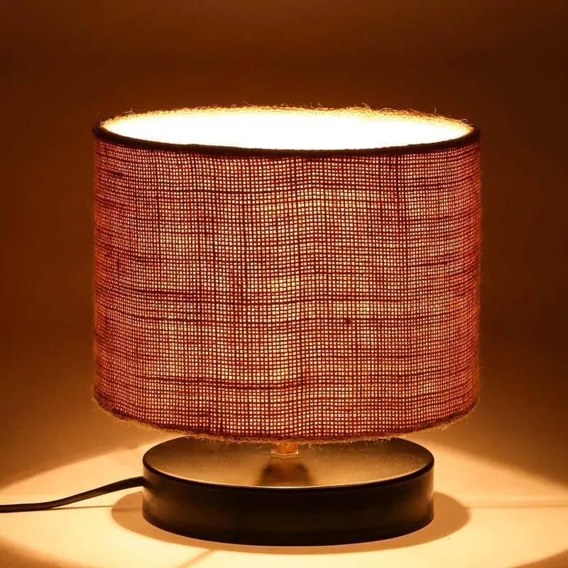 Dum Dum Glowra Fabric Table Lamp - Brown media 1