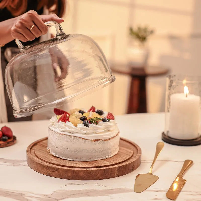Ambro Cake Stand With Dome media 1