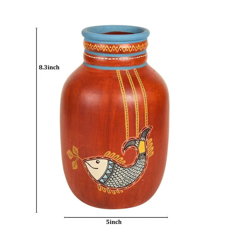 Kishore Tribal Terracotta Vase media 6