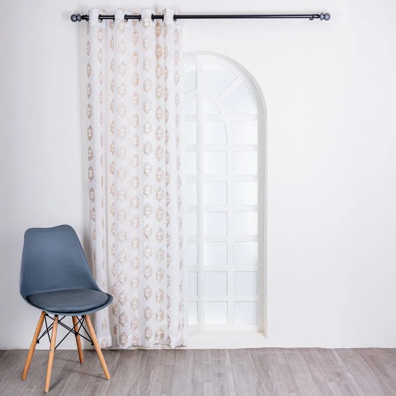 Kivele Modern Motif Curtain - Set Of Two media 4