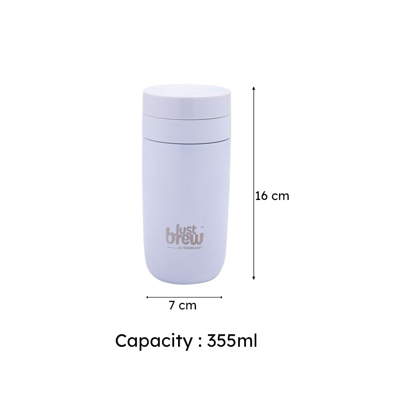 Sip Silico Insulated Sipper (White) - 355 mL media 7