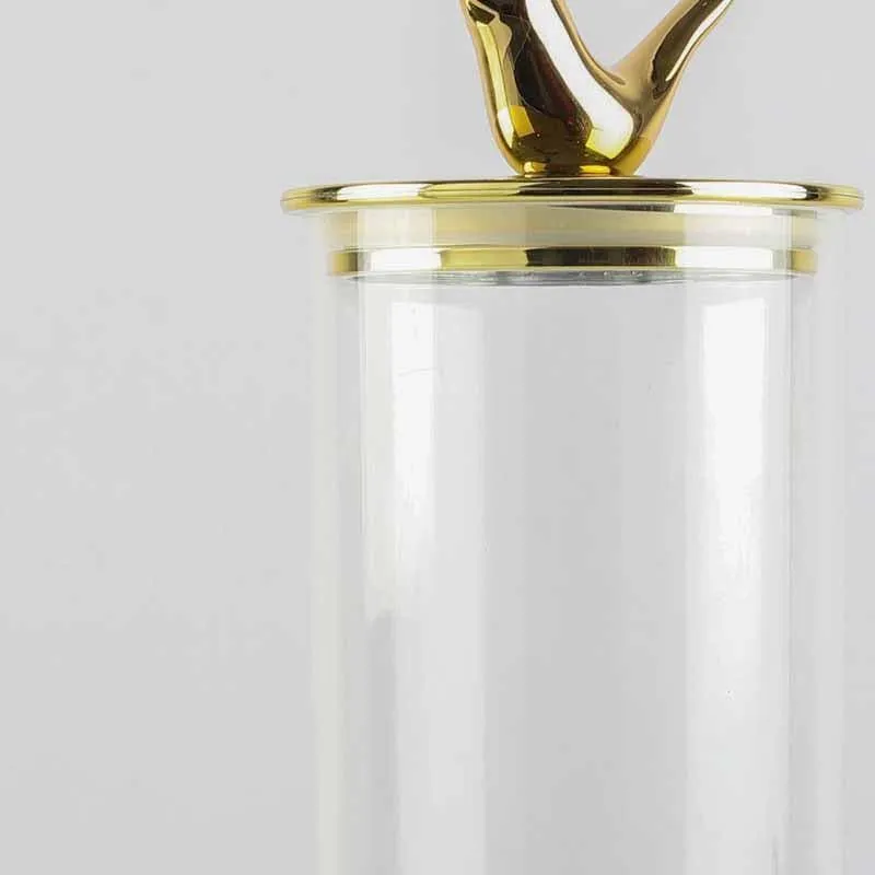 Goldie Birdie Acrylic Storage Jar - 1000 mL media 5