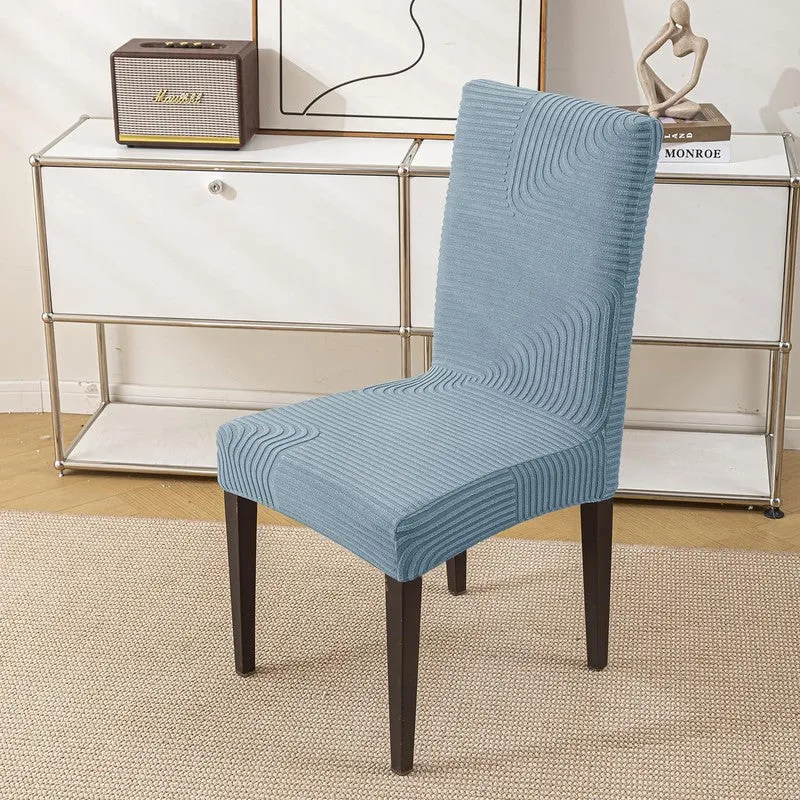 Darvona Polyester Chair Cover - Set Of Six media 4