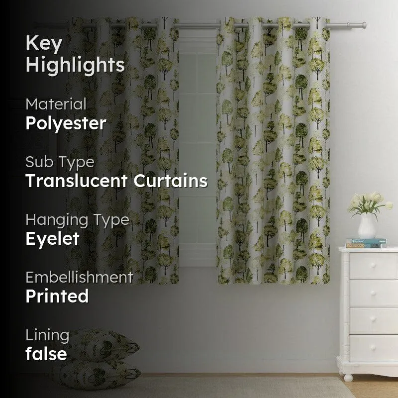 Swayam Pravi Floral Single Curtain media 2