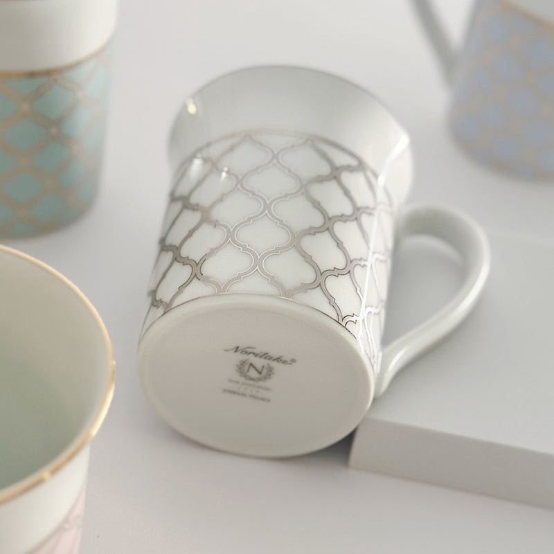 Noritake Eternal Palace Porcelain Coffee Mug (White) - 280 mL image 6