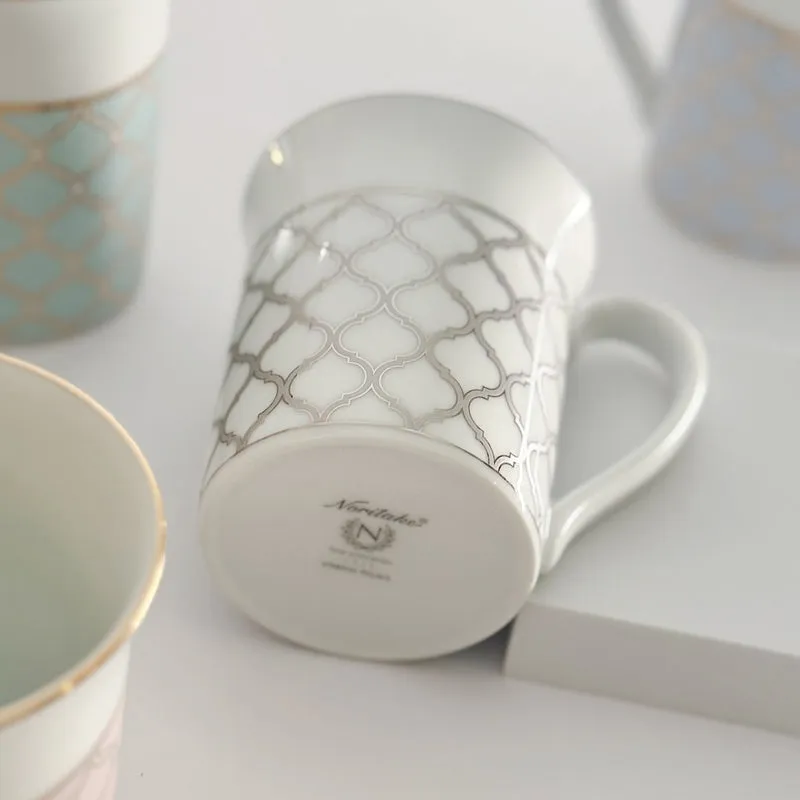 Noritake Eternal Palace Porcelain Coffee Mug (White) - 280 mL media 6