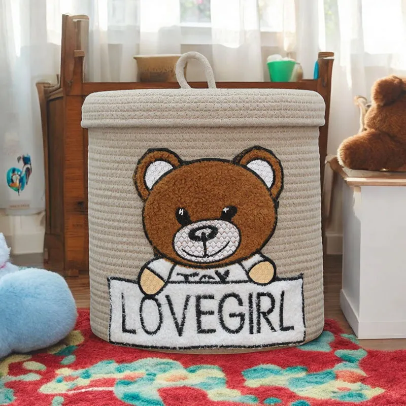 Teddytote Cotton Storage Basket media 4