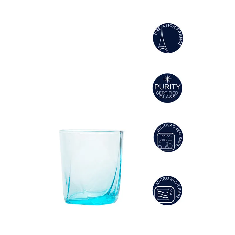 Luminarc Eiffel Whiskey Glass (300 mL/Blue) - Set Of Six media 5