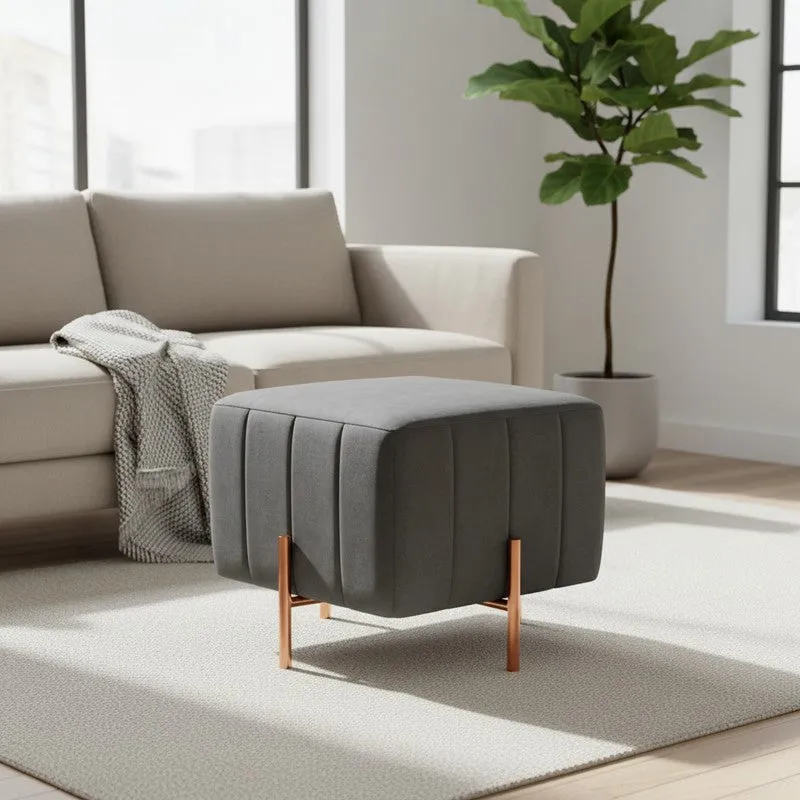 Brixa Restella Ottoman - Grey media 1