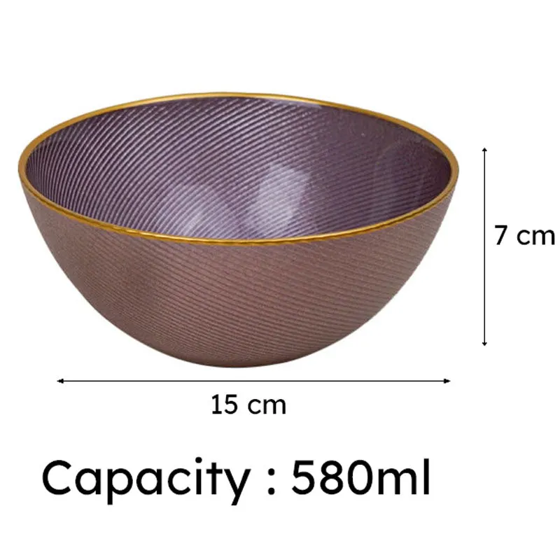 Nirsha Serving Bowl (580 ML) - Set Of Two media 6