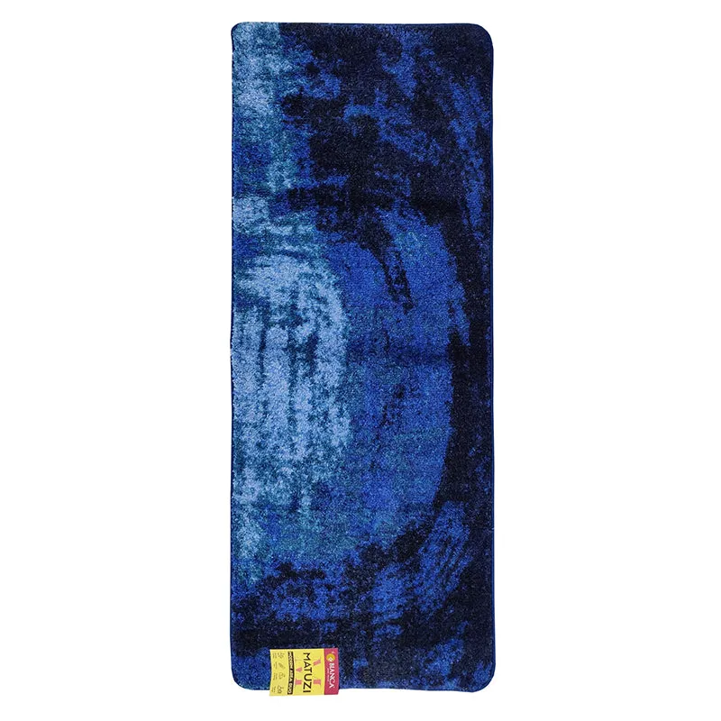 Alera Abstract Micro Fiber Runner Rug - Blue media 3