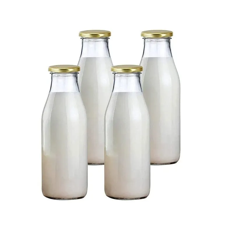 Infusing Flavors Transparent Glass Bottle (500 mL Each) - Set Of Four media 4