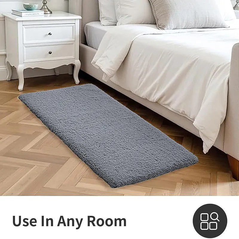 BathEase Anti Skid Runner Rug - Grey media 5