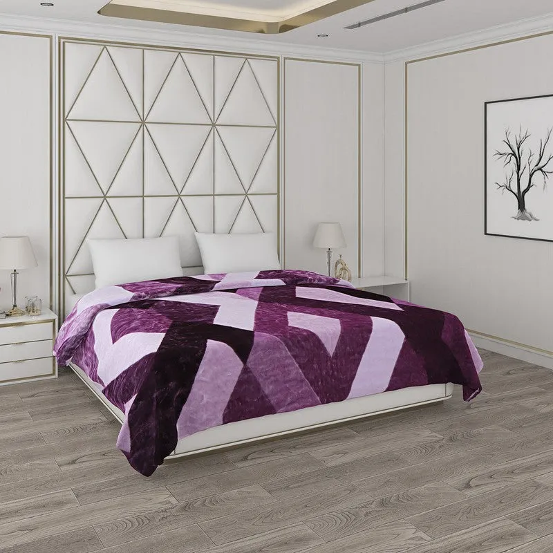 Monte Carlo Violet Oasis Blanket - 600 GSM media 1