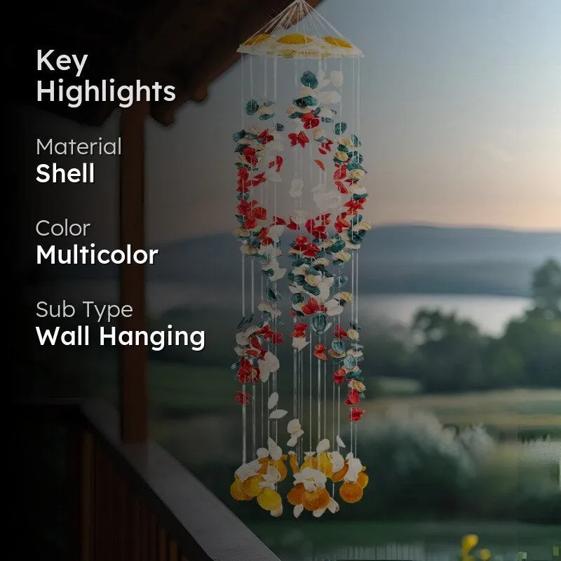 Shore Breeze Sea Shell Windchime media 2
