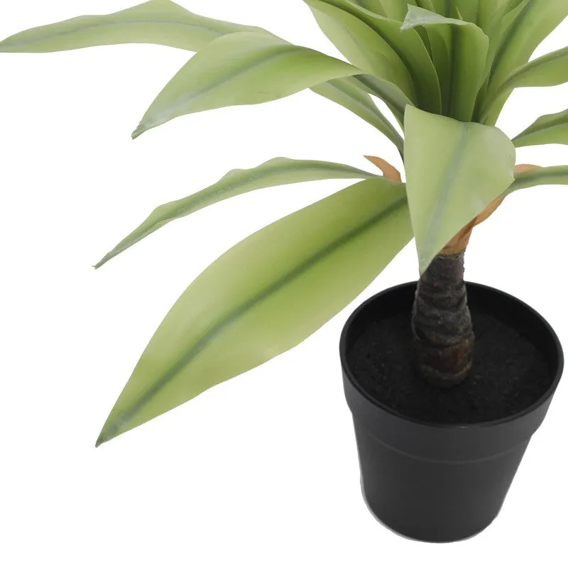 Indoor Grove Artificial Plant With Black Plastic Pot - 1.6 ft media 6
