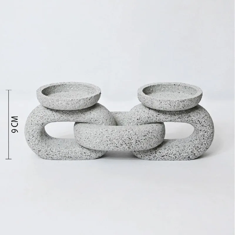 SculptForm Luxe Candle Holder - Grey media 8