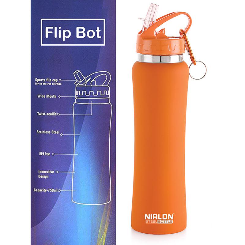 Valento Sipper Water Bottle (Orange) - 750 mL media 5