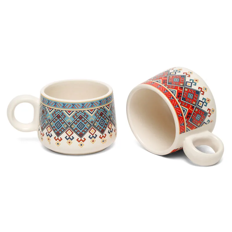 Kalpvriksha Ceramic Tea Cup (120 mL Each) - Set Of Six media 4