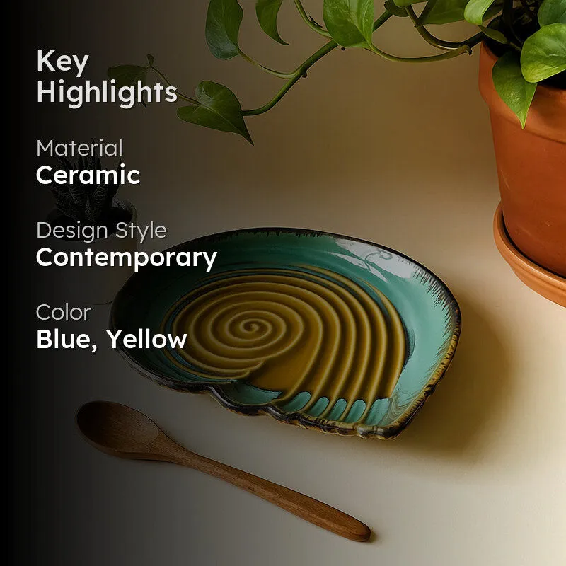 Shell Ceramic Platter media 2