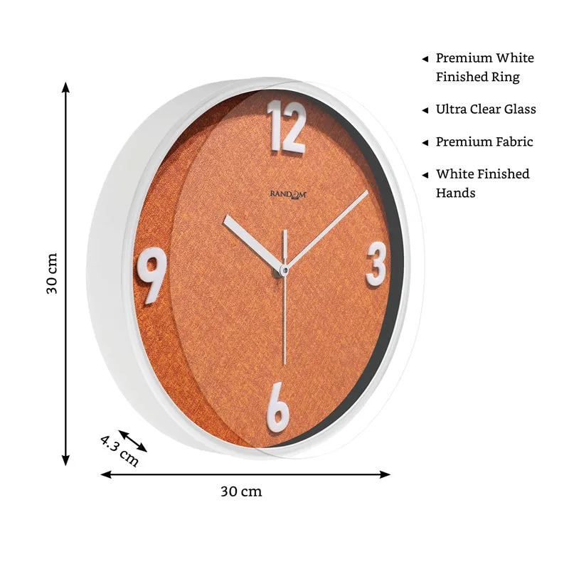 Quince Sweep Silent Wall Clock media 7