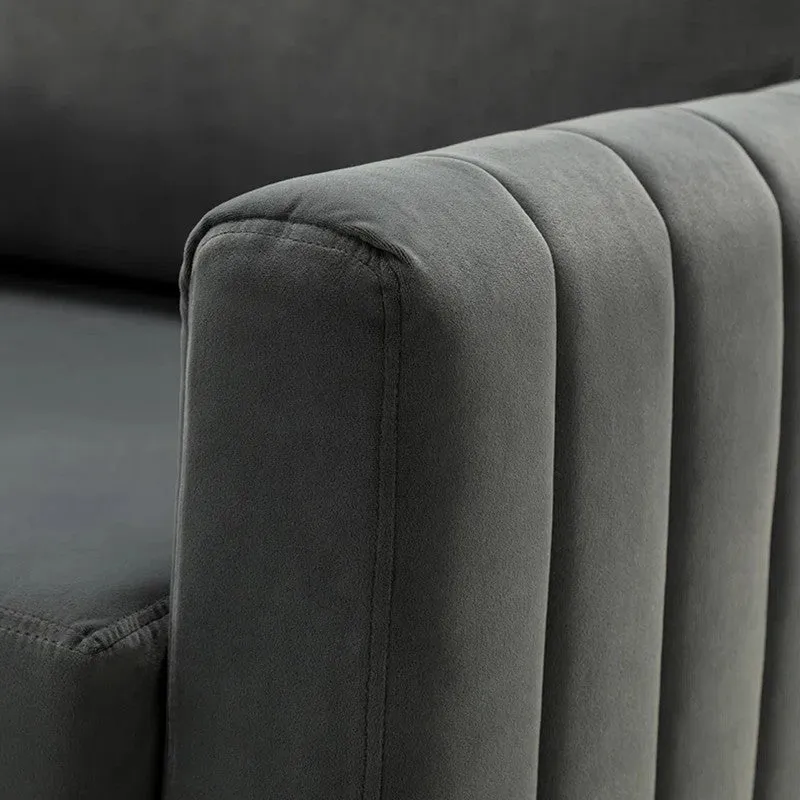 Baseo Neem Wood Accent Chair - Grey media 9