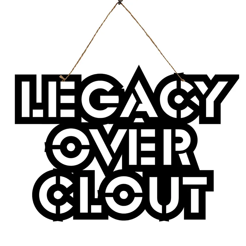 Legacy Over Clout Mild Steel Wall Accent media 3