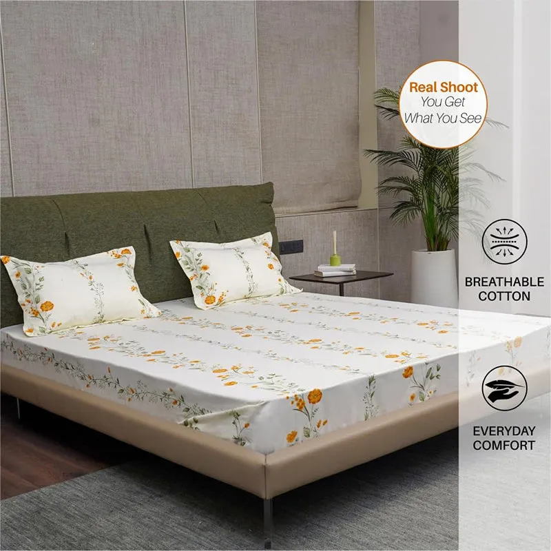 Urban Space Vireya Cotton Bedsheet - 200 TC media 3