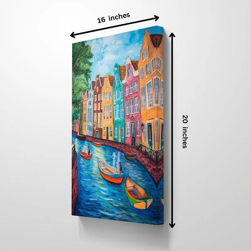 Venecian Dreams Wall Painting media 5